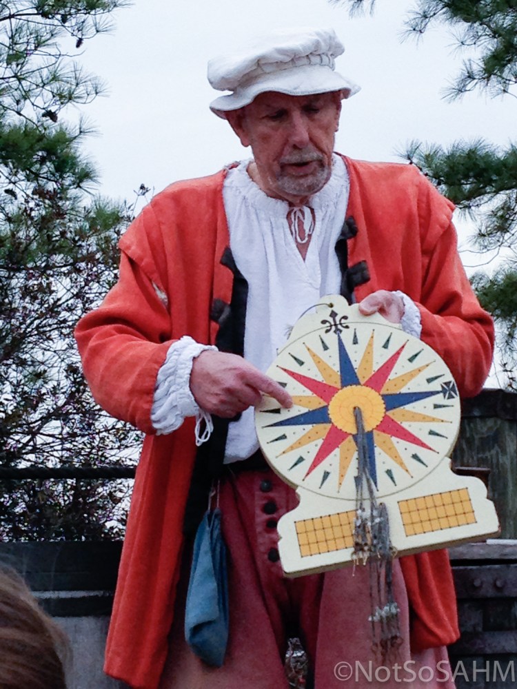 Using a Traverse Board at Jamestown Settlement Not So SAHM