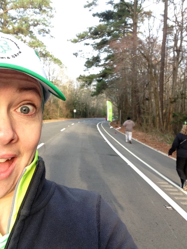Mile 3 of Va Beach Shamrock Half Marathon