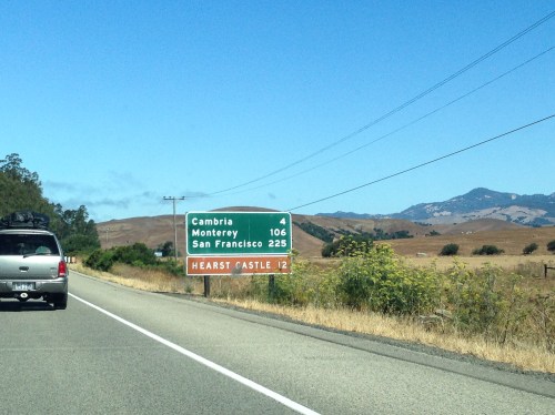 Destination sign on the PCH