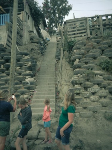 Climb the stairs to go buy fresh water in Tijuana dump town  Not So SAHM