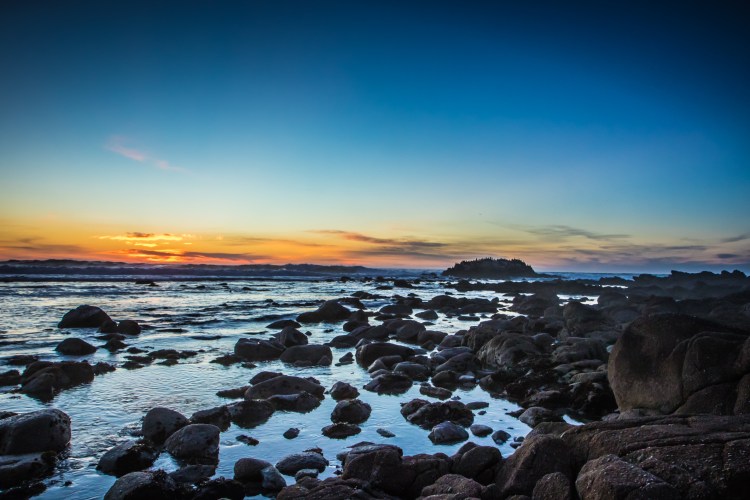 Sunset along the Pacific Coast at Pacific Grove, California Not So SAHM