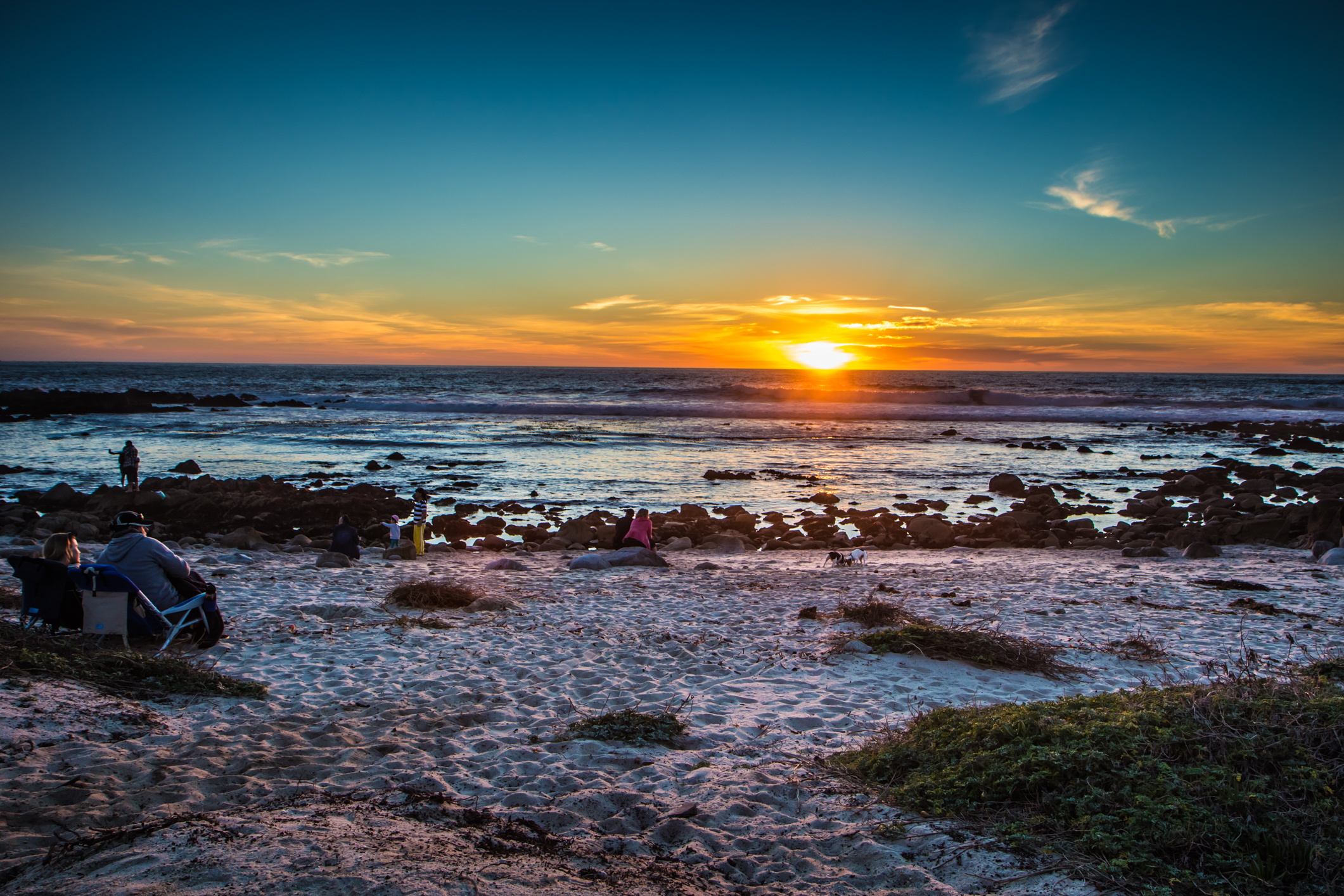 Sunset at Pacific Grove, California Not So SAHM