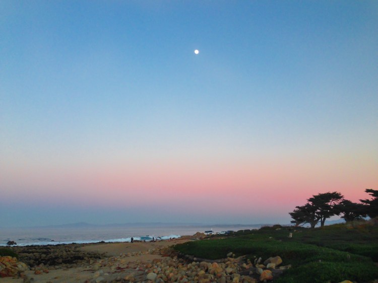 Beach Sunset at Asilomar/Pacific Grove California Not So SAHM