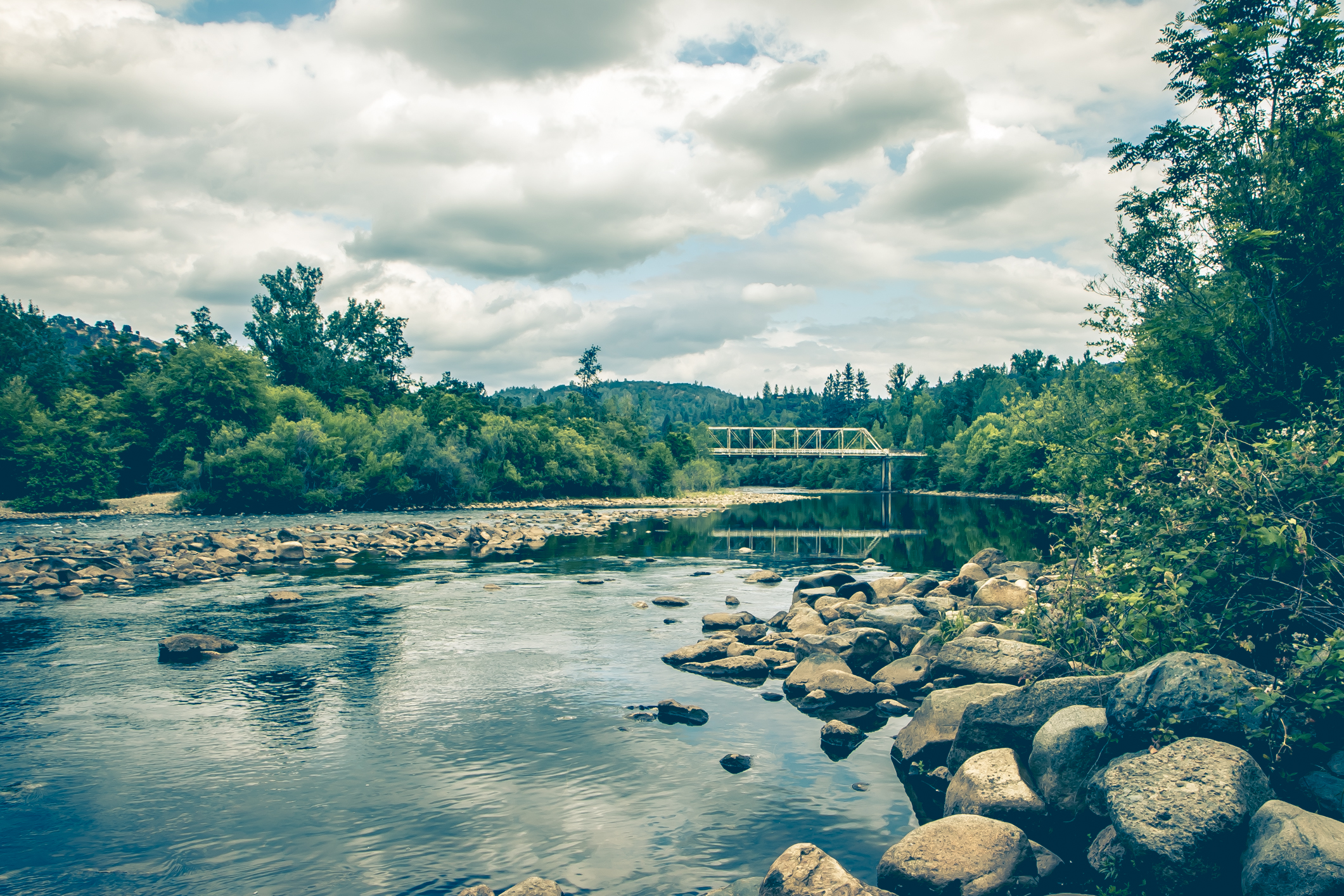 Sutter's Mill where gold was discovered in California rested along the banks of the South Fork American River NotSoSAHM