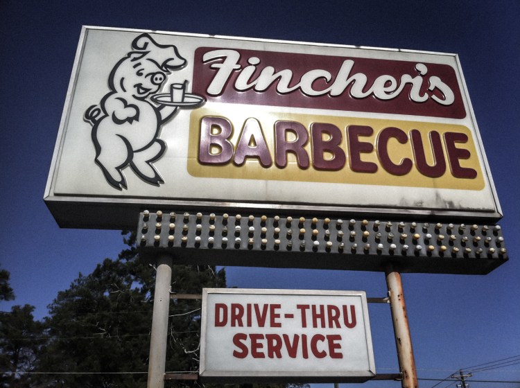 Fincher's Barbecue in Warner Robins, Georgia. Not So SAHM